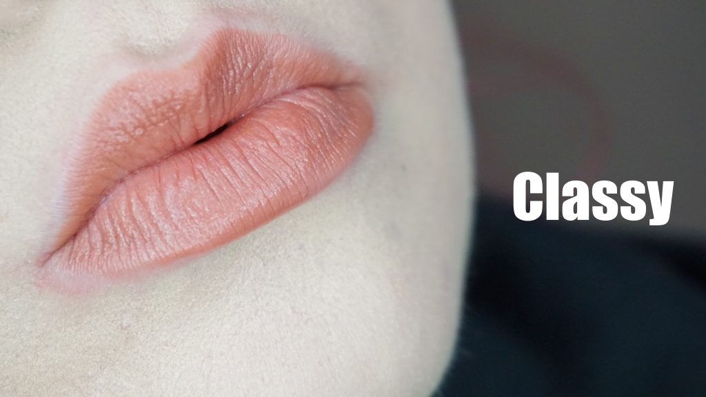 la colors matte lipstick classy